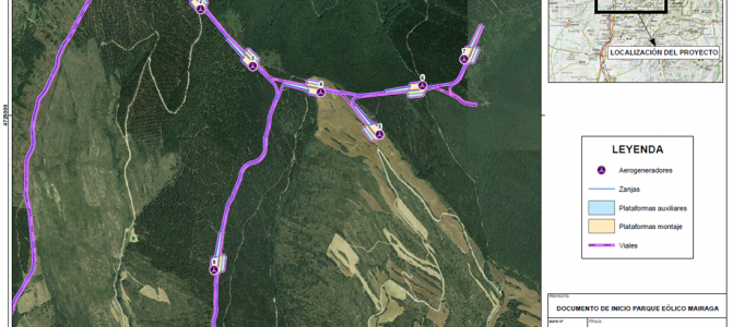 Mairaga eta Barranco Mairagako parke eolikoen proiektuak